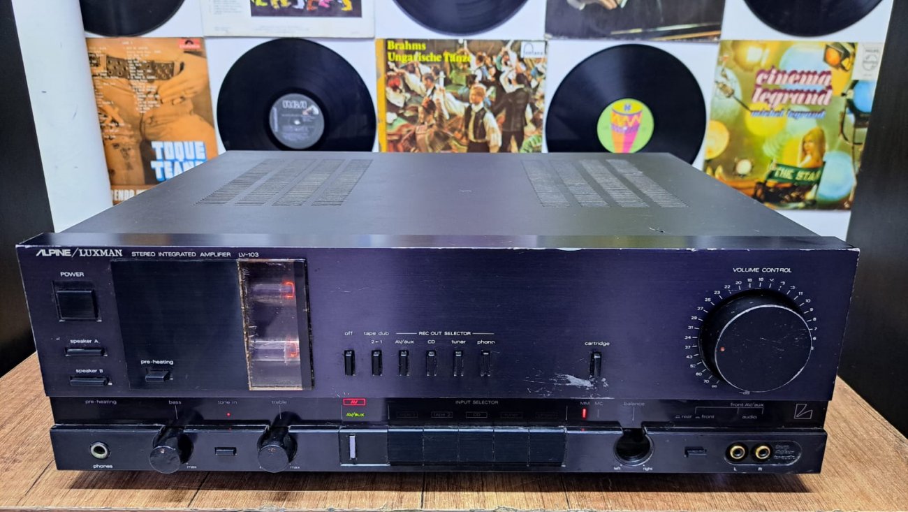 ALPINE/LUXMAN MODELO LV-103