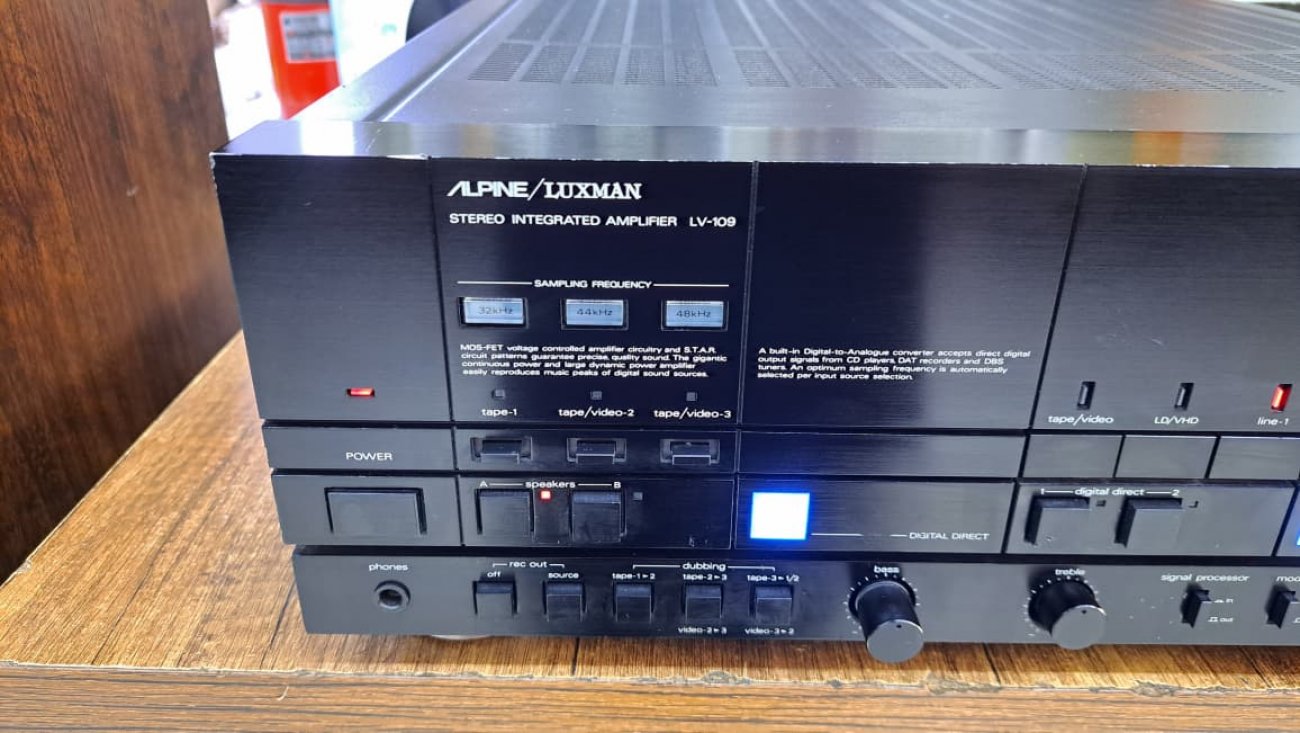 ALPINE/LUXMAN MODELO LV-109