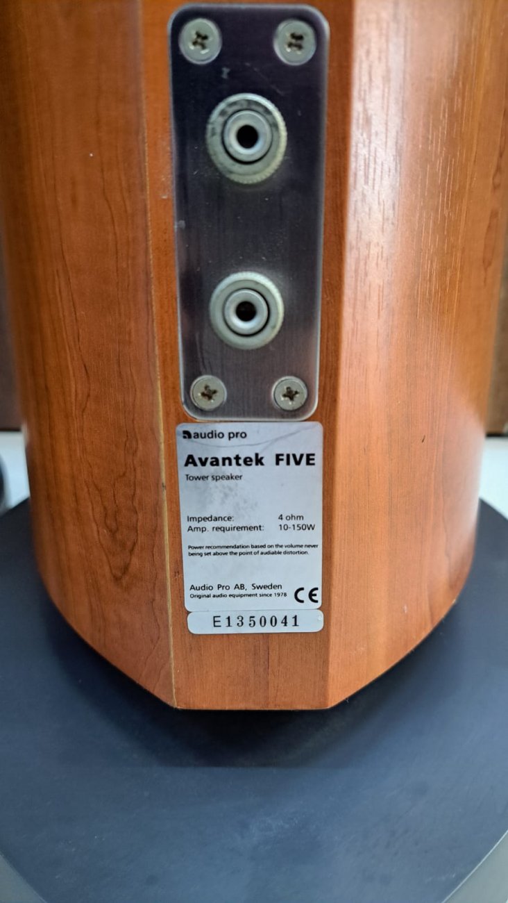 AUDIO PRO AVANTEK FIVE