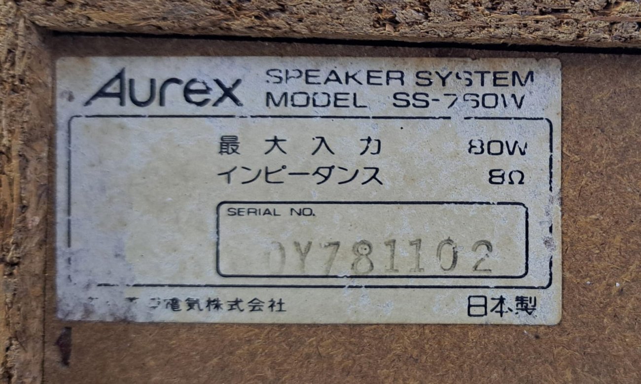 AUREX MODELO SS-760W
