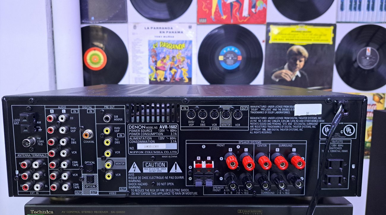 DENON MODELO AVR-1602