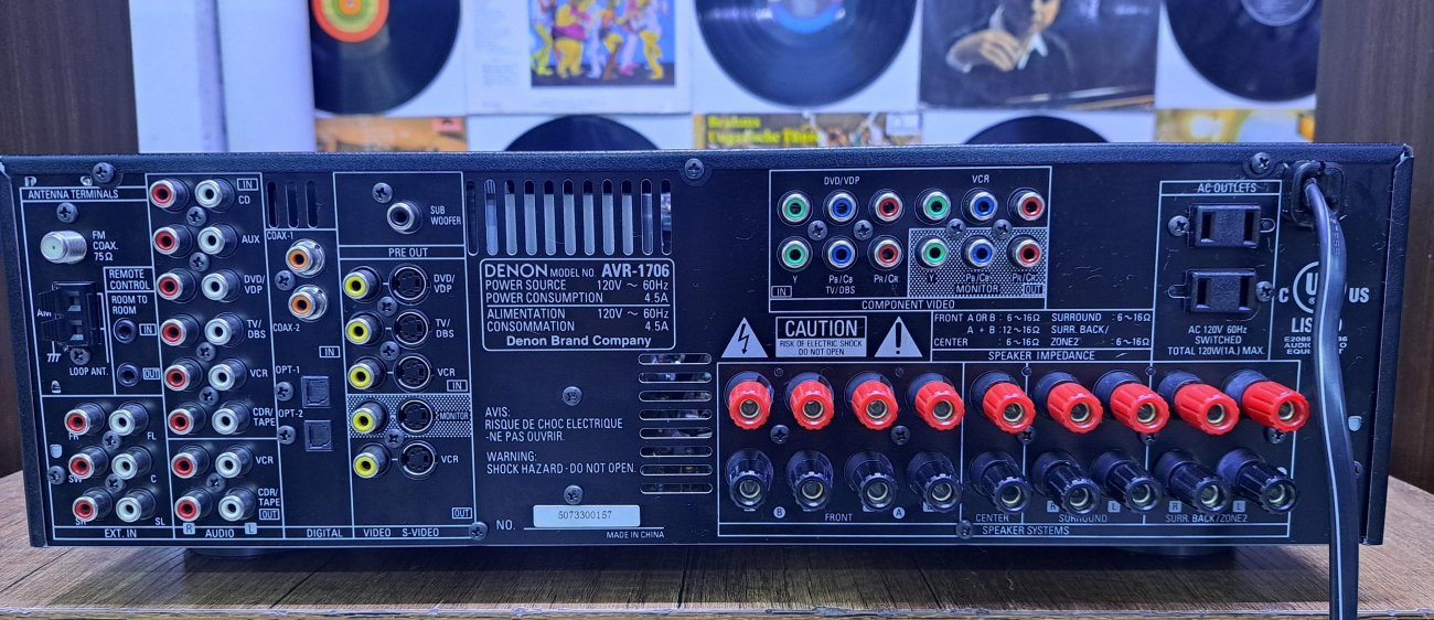 DENON MODELO AVR-1706