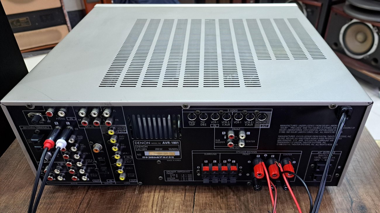 DENON MODELO AVR-1801