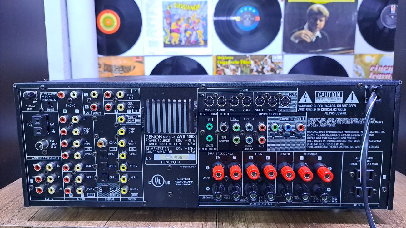 DENON MODELO AVR-1803