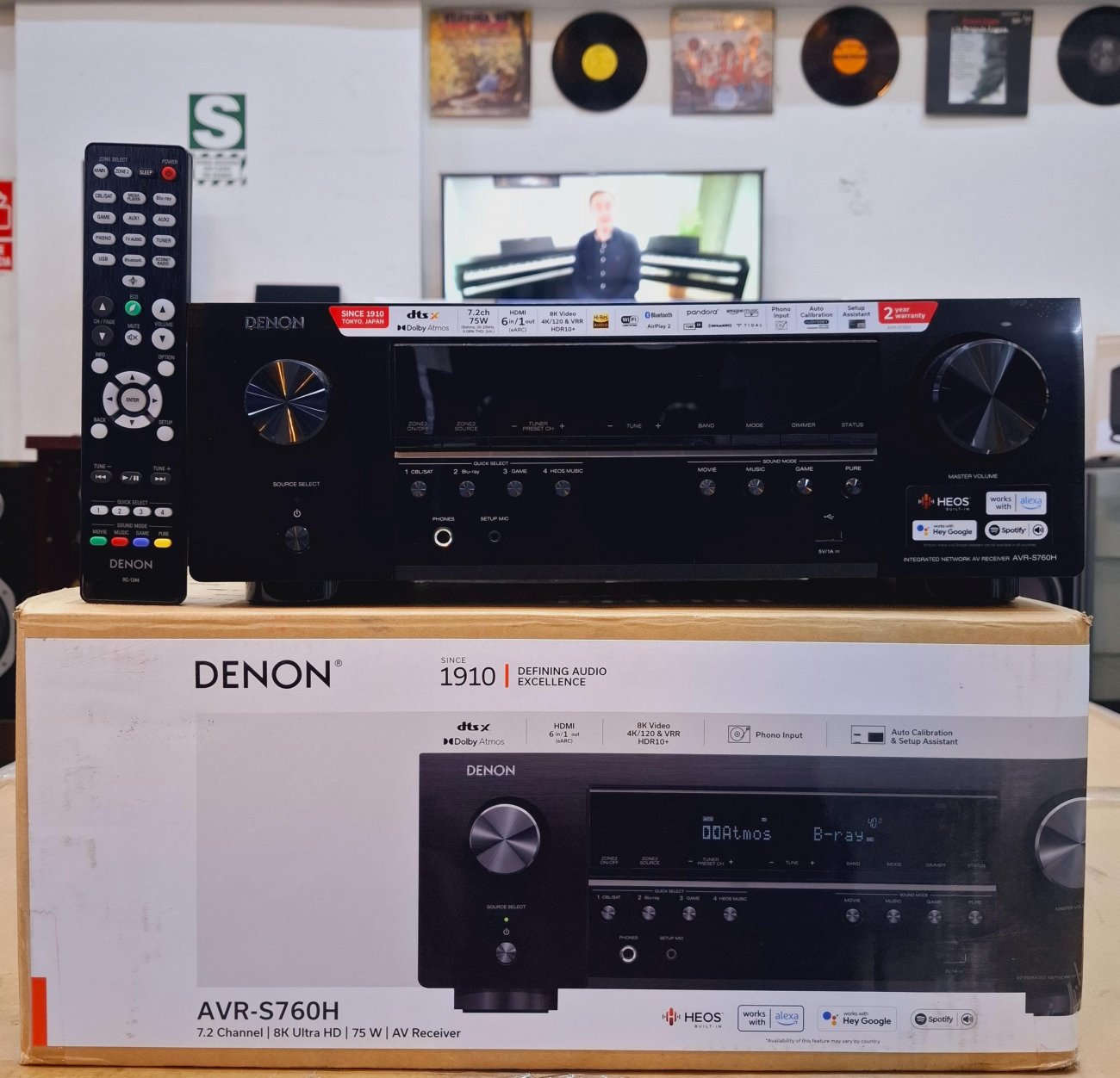 DENON MODELO AVR-S760H