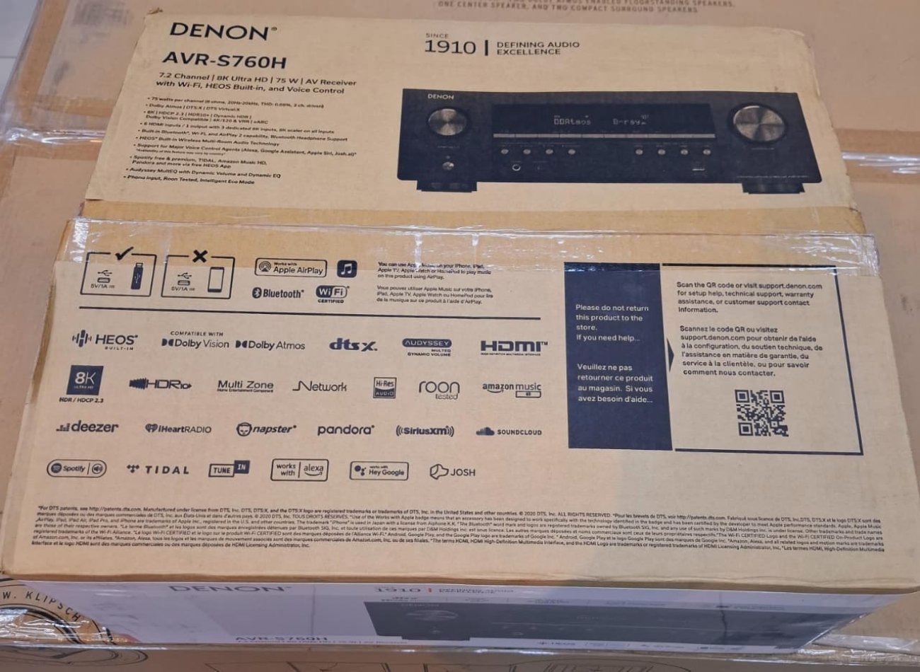 DENON MODELO AVR-S760H