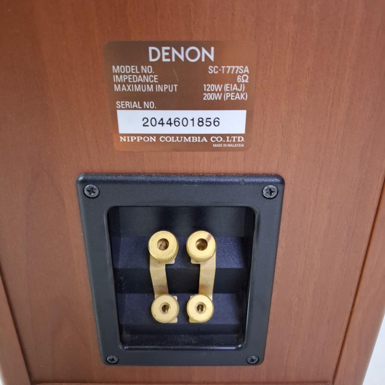 DENON MODELO SC-T777SA