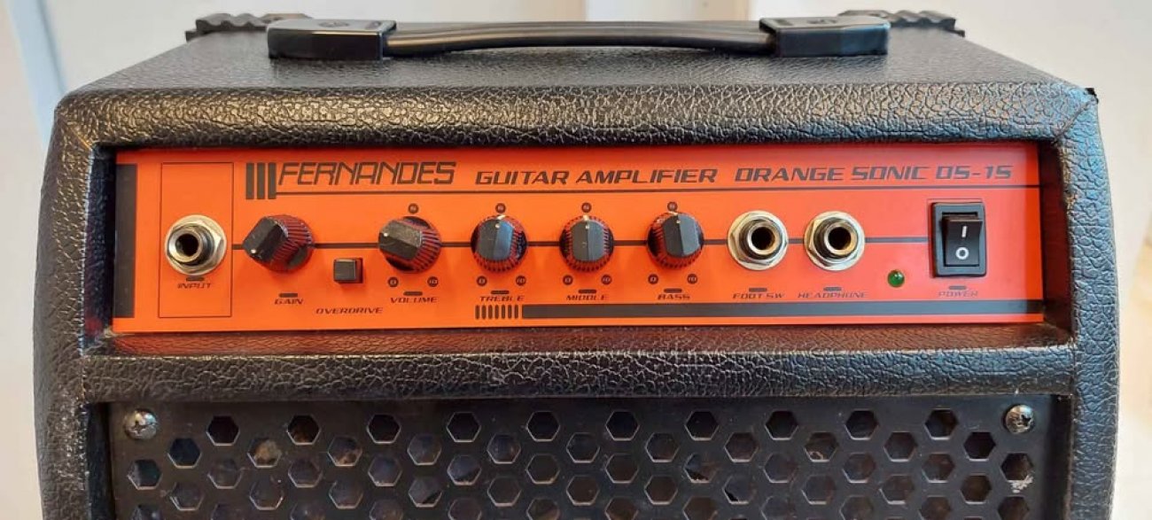 FERNANDES ORANGE MODELO SONIC OS-15