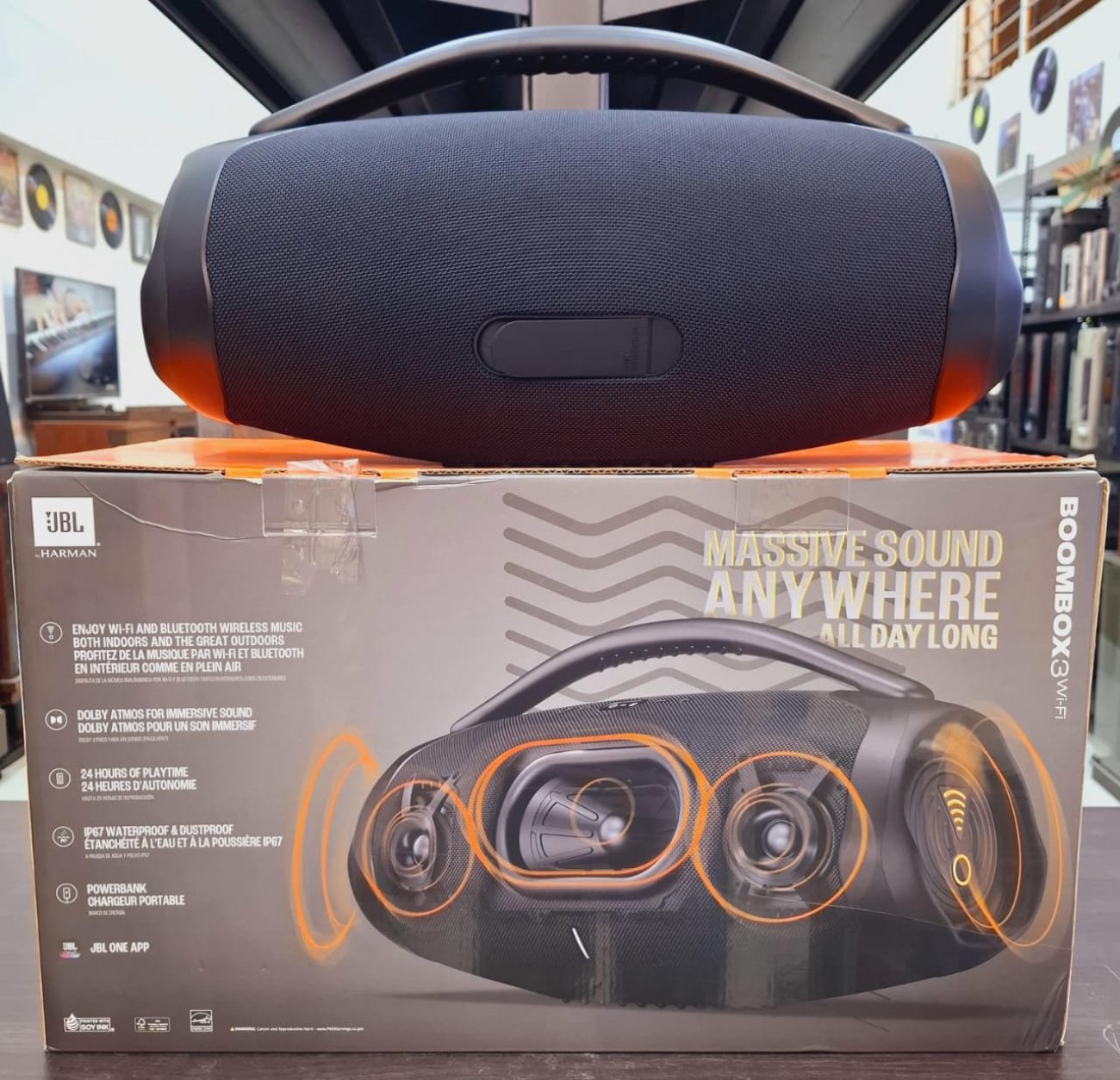 JBL BOOMBOX 3 WI-FI
