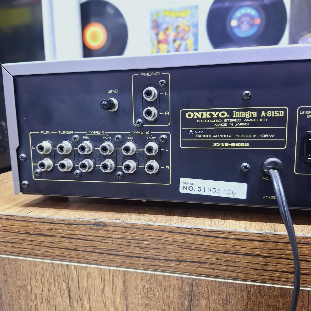 ONKYO MODELO INTEGRA A-815D