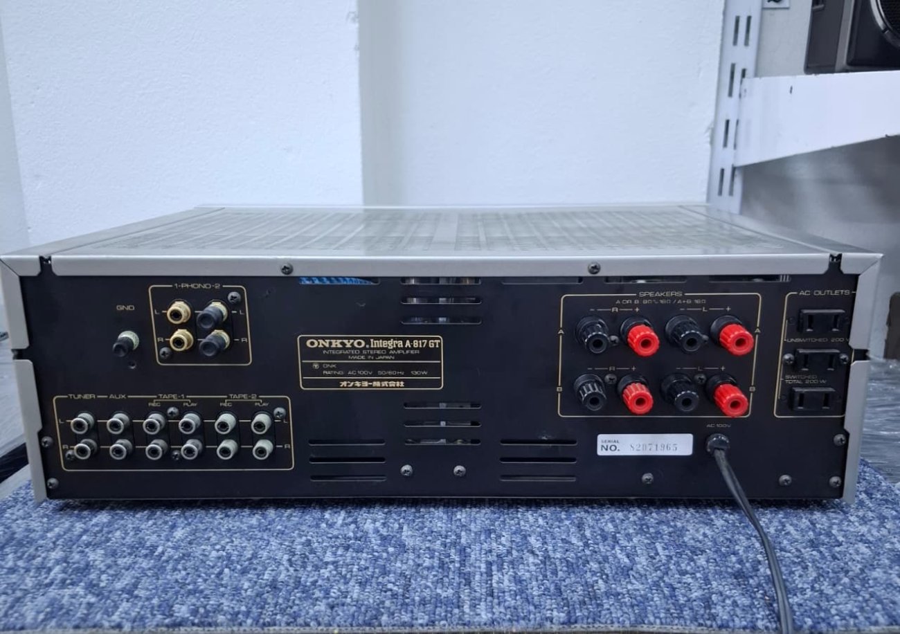 ONKYO MODELO INTEGRA A-817GT