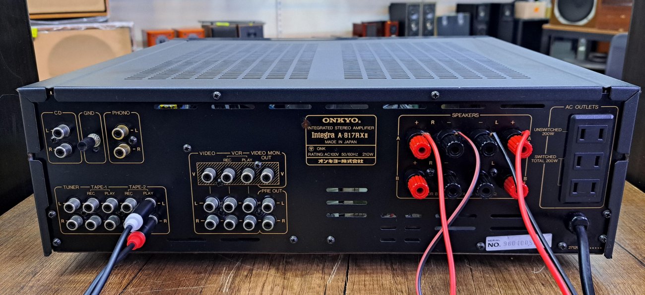 ONKYO MODELO INTEGRA A-817RXii