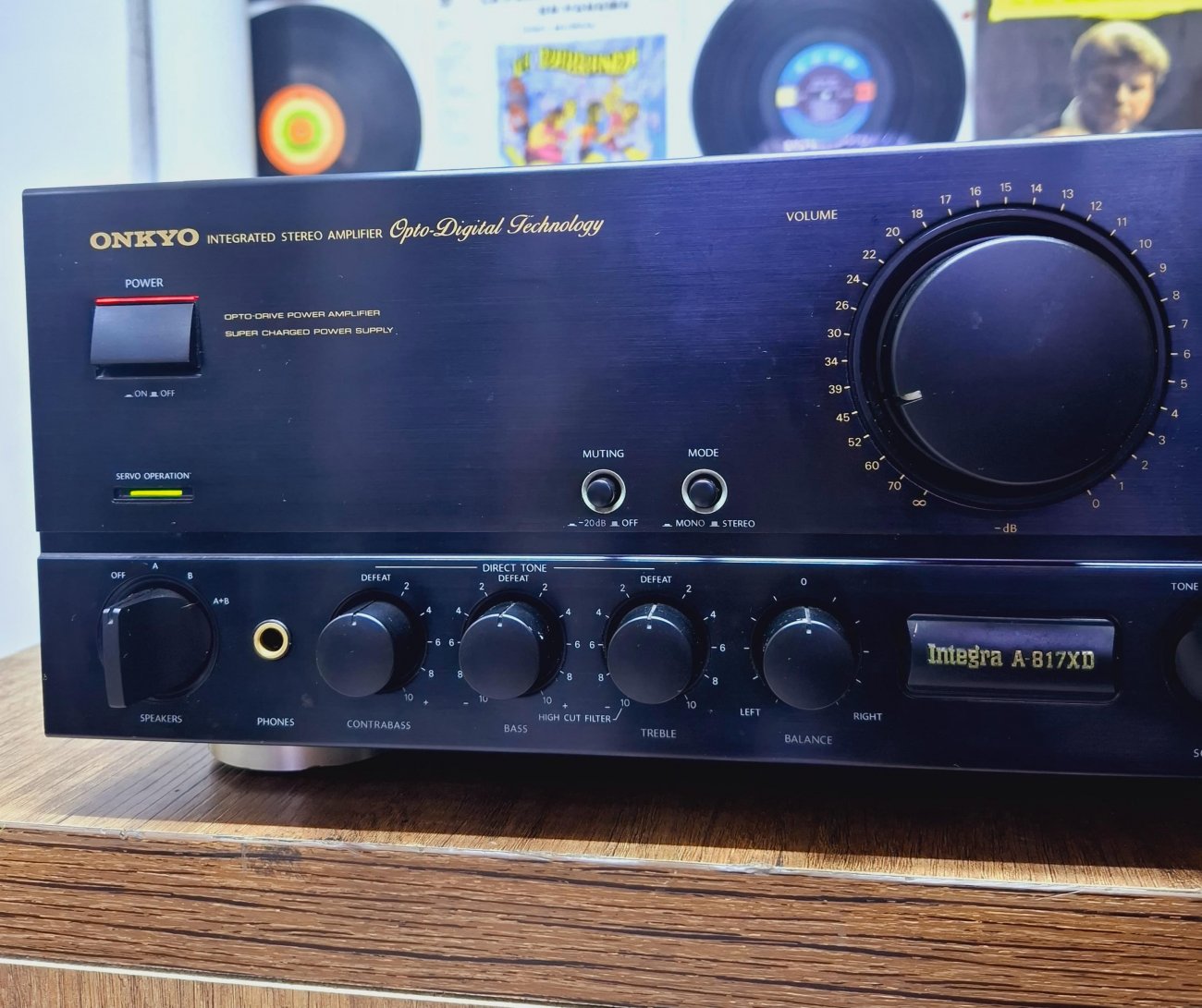 ONKYO MODELO INTEGRA  A-817XD