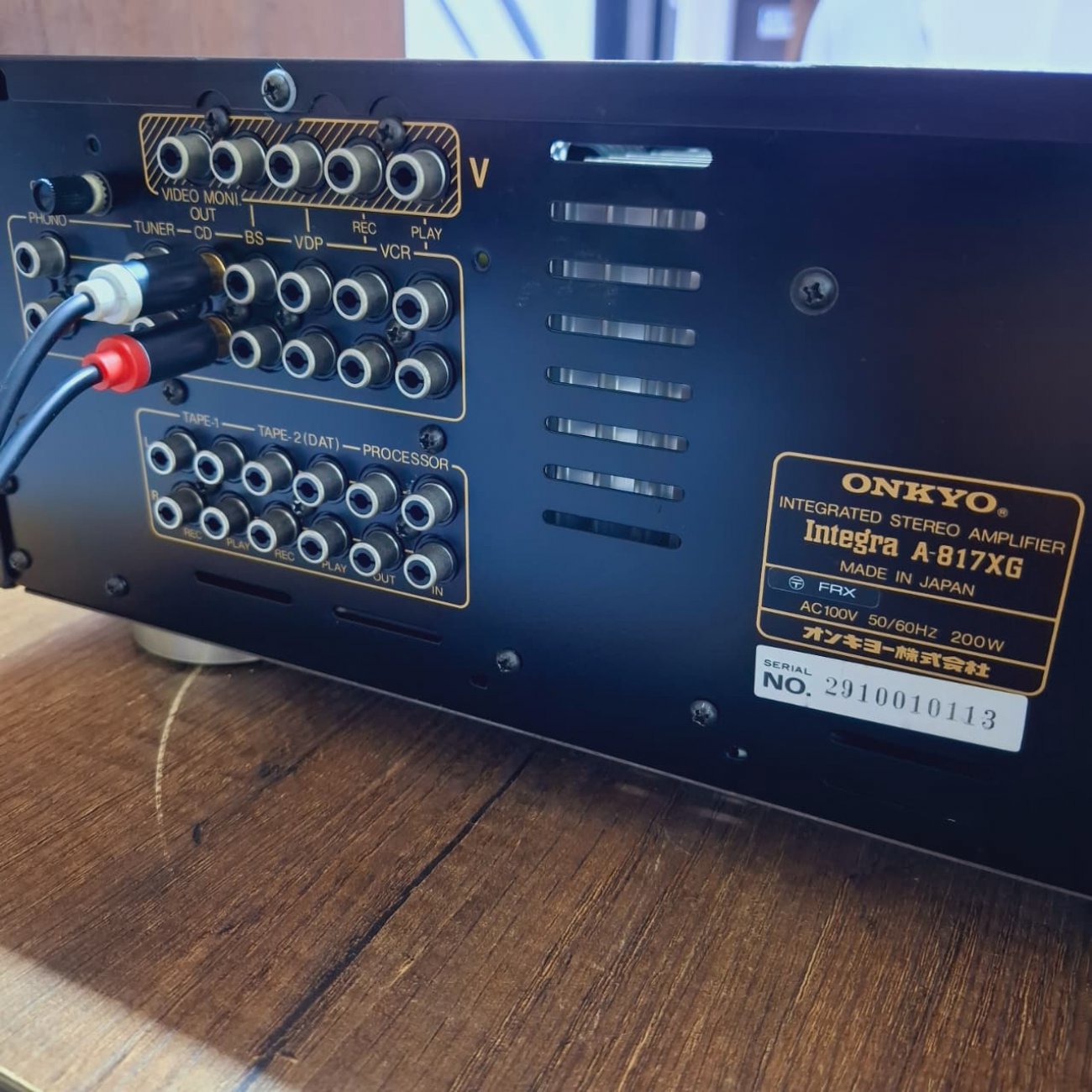 ONKYO MODELO INTEGRA A-817XG