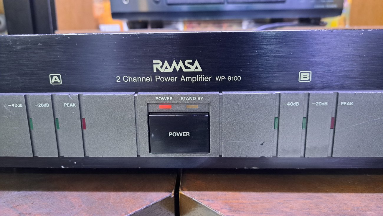 PANASONIC/RAMSA MODELO WP-9100 (POWER)