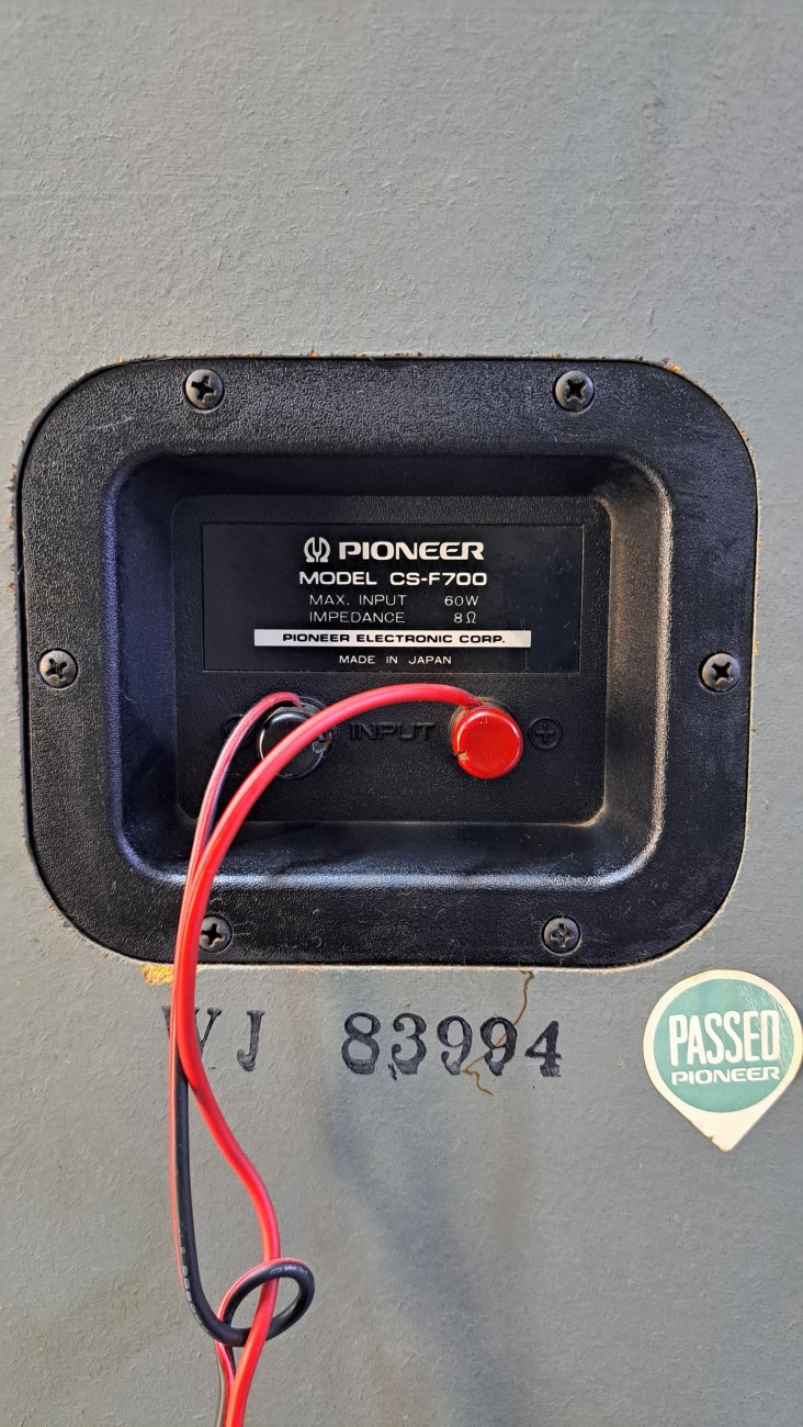 PIONEER MODELO CS-F700