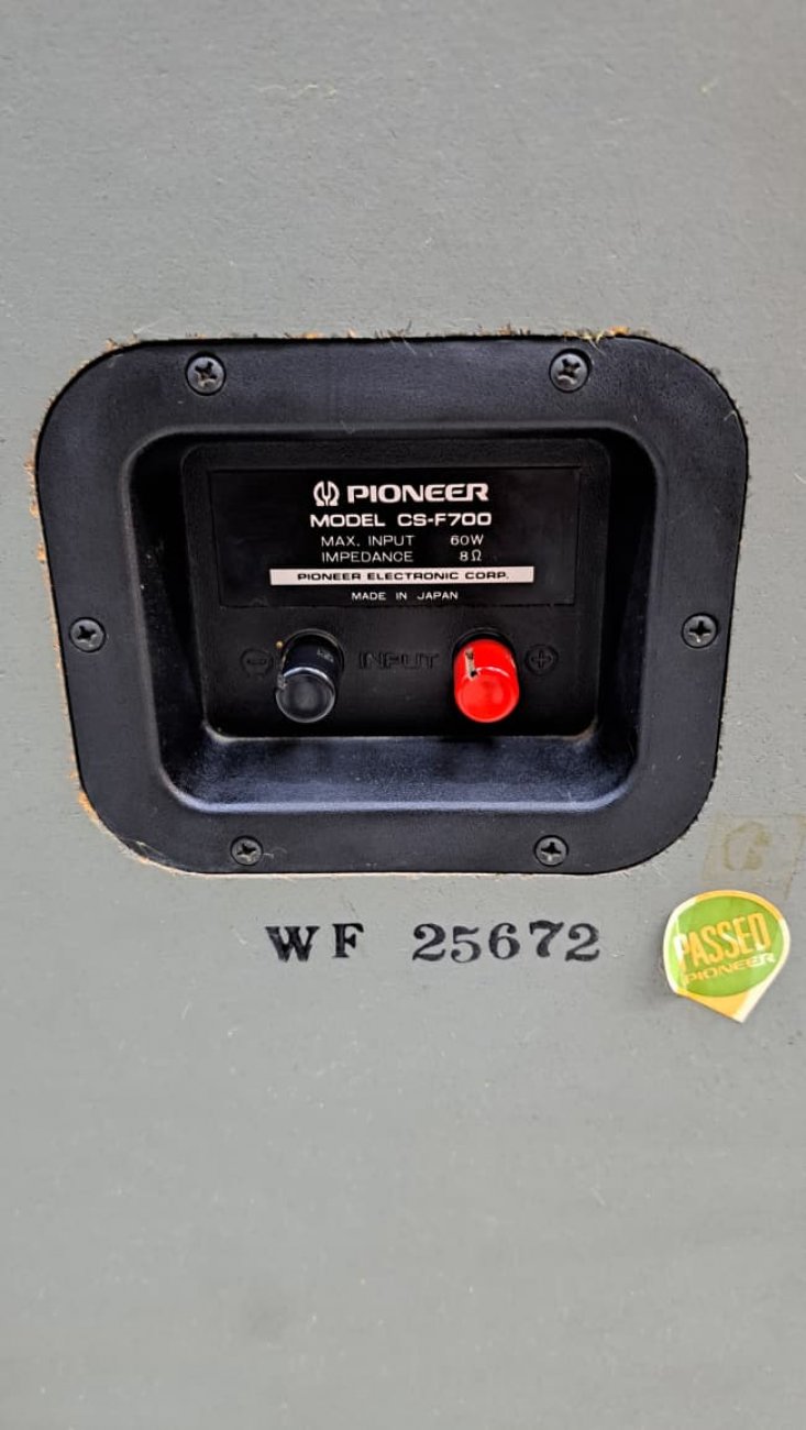 PIONEER MODELO CS-F700