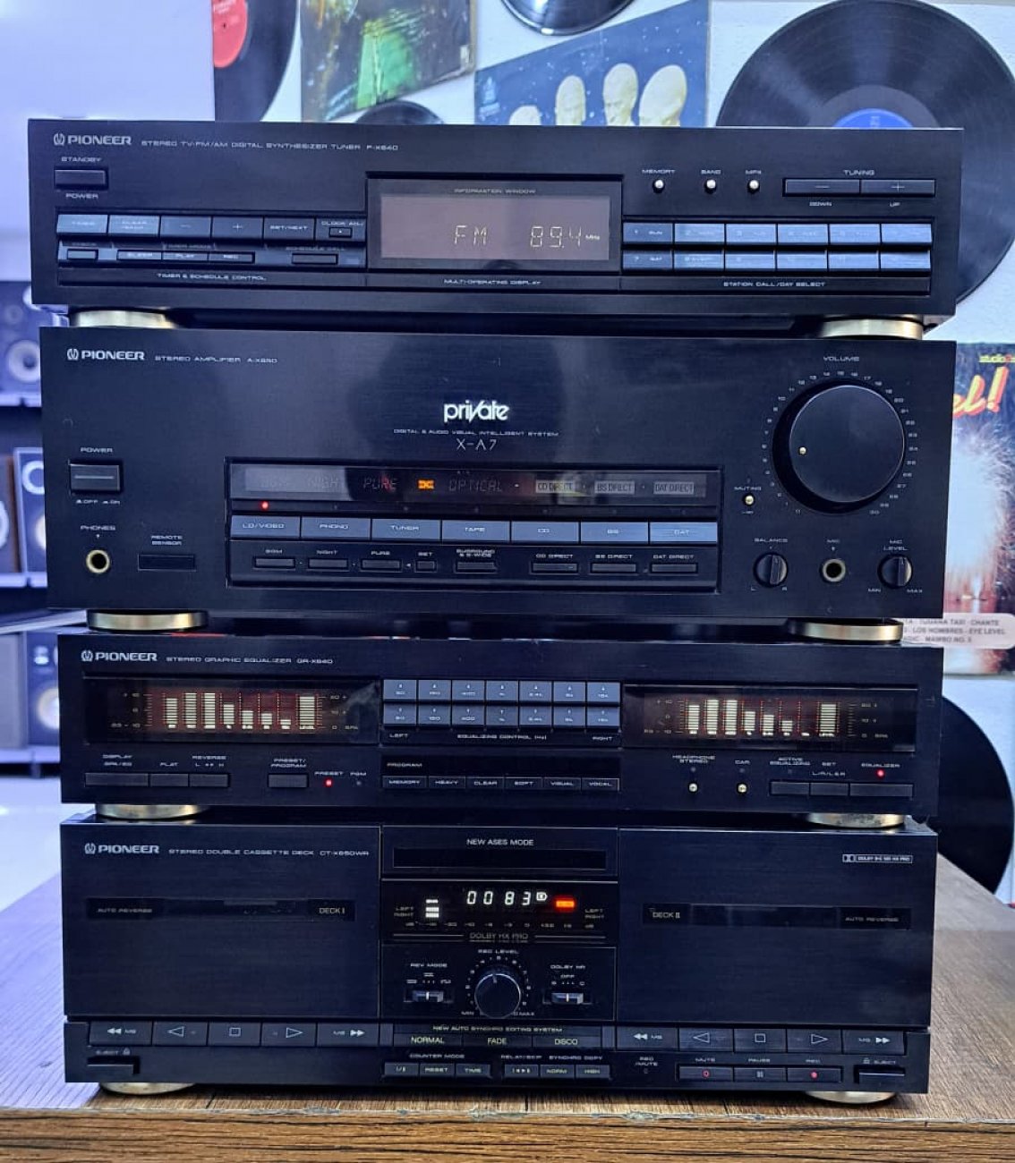 PIONEER / POR COMPONENTES DE 4 CUERPOS 