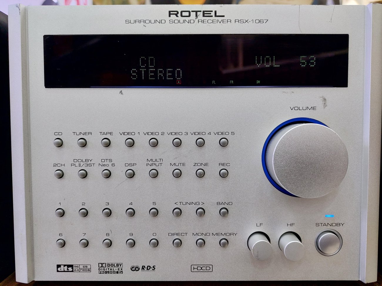 ROTEL MODELO RSX-1067