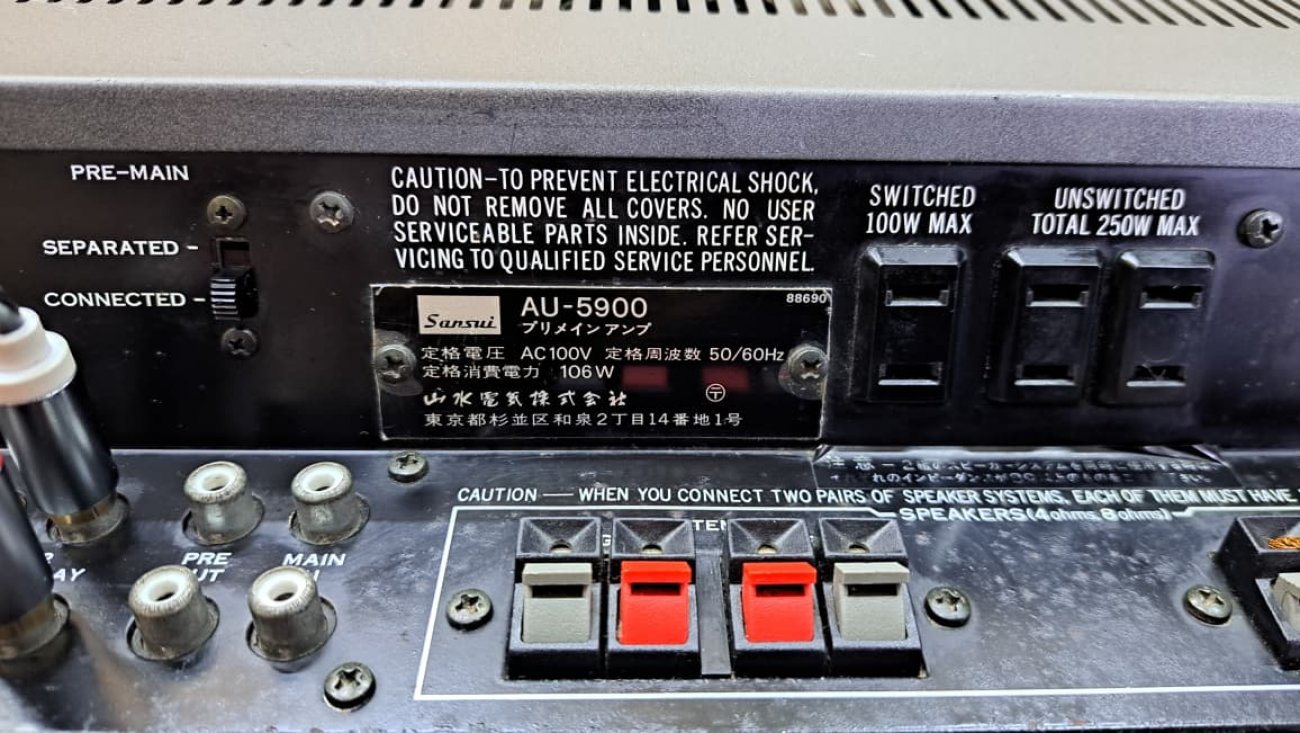 SANSUI MODELO AU-5900