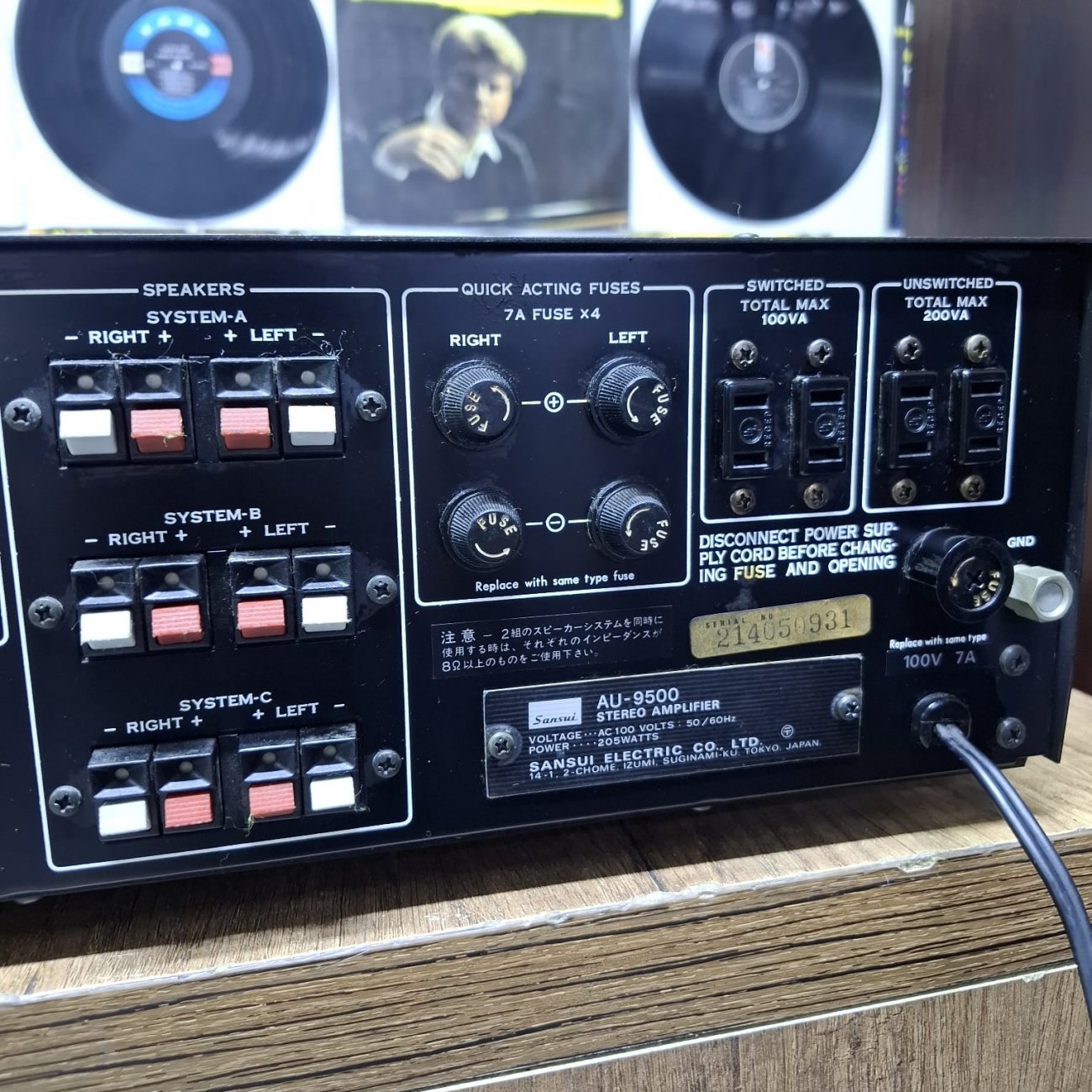 SANSUI MODELO AU-9500