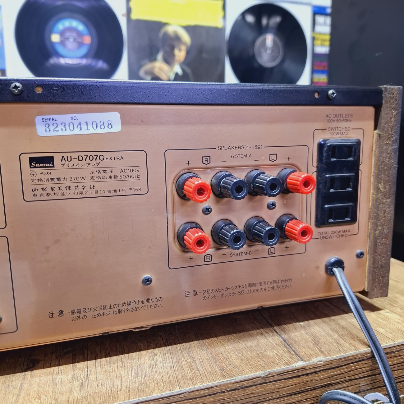 SANSUI MODELO AU-D707G EXTRA