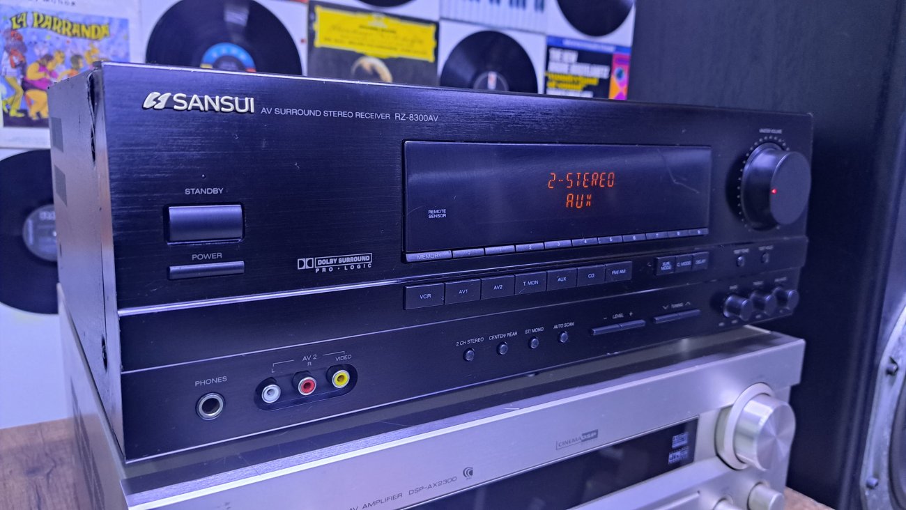 SANSUI MODELO RZ-8300AV