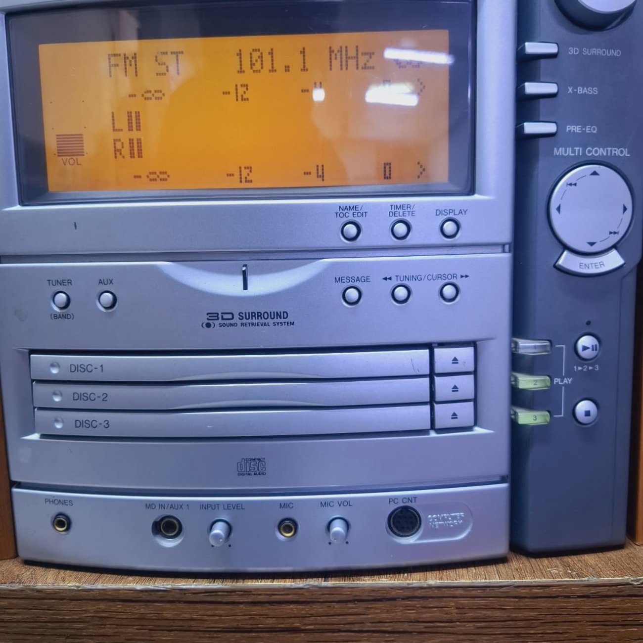 SHARP MODELO MD-X8-S