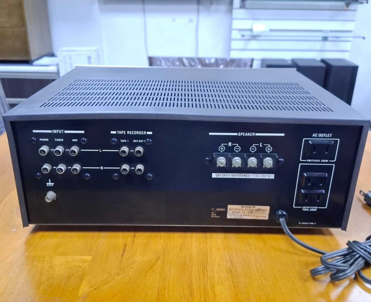 SONY MODELO TA-1630