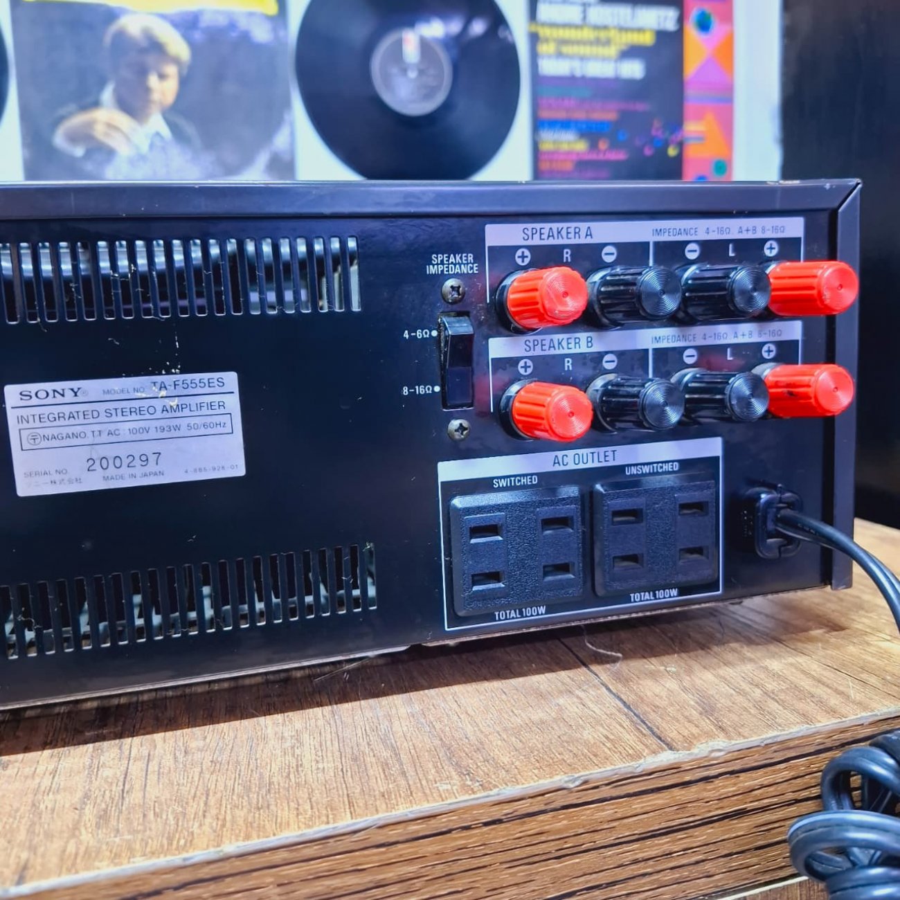 SONY MODELO TA-F555ES