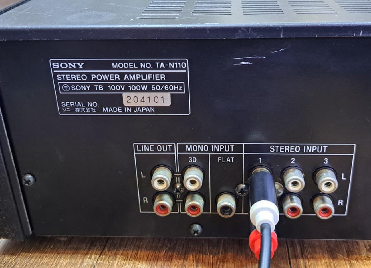 SONY MODELO TA-N110