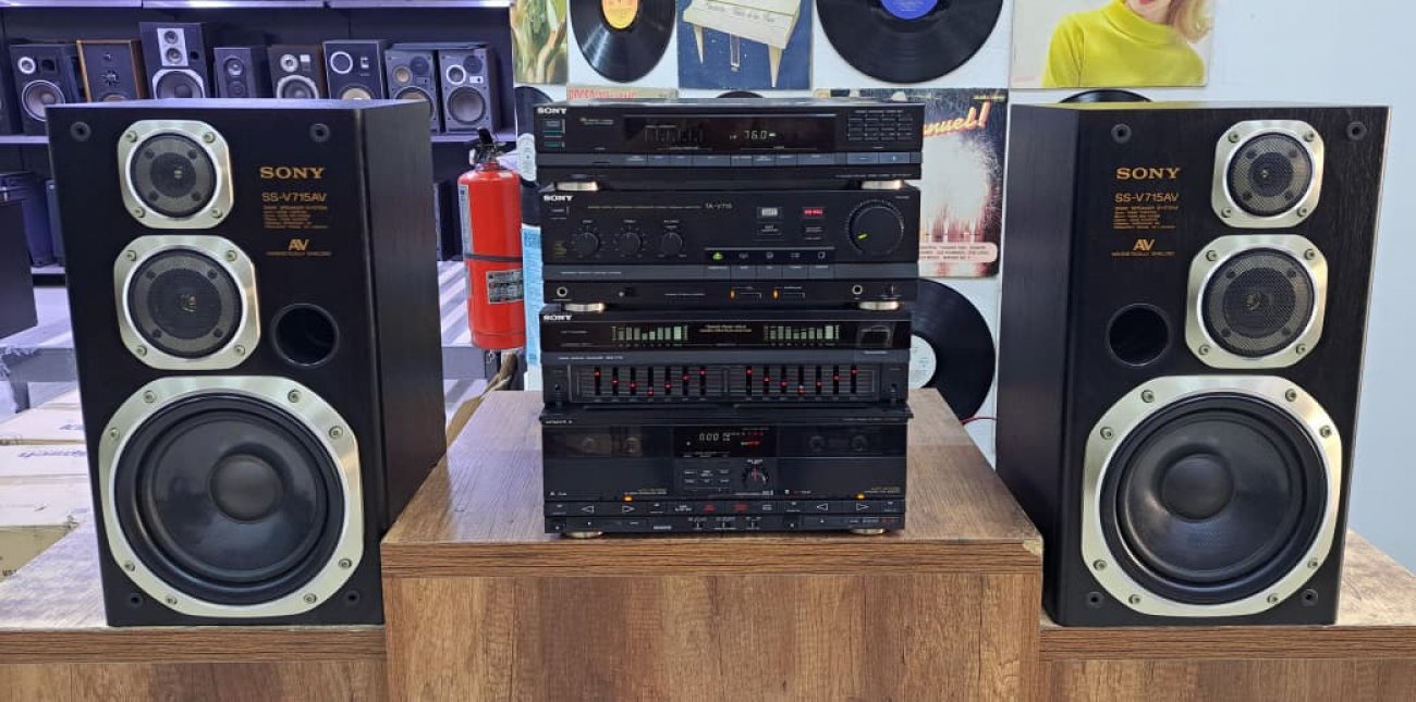 SONY MODELO TA-V715 / POR COMPONENTES DE 4 CUERPOS