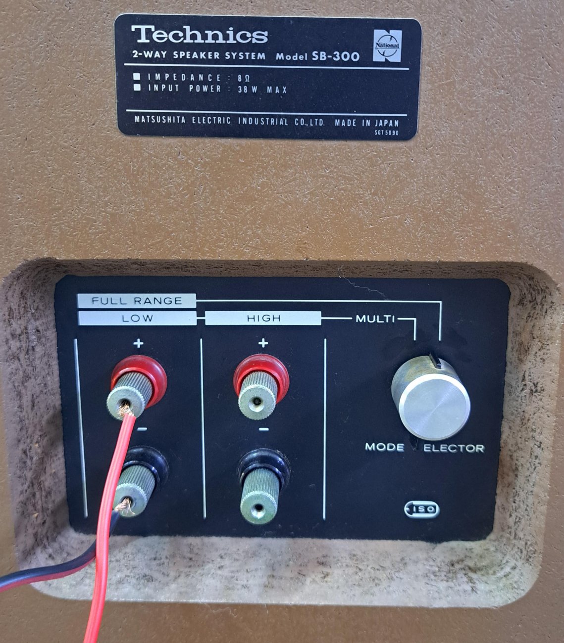 TECHNICS MODELO SB-300