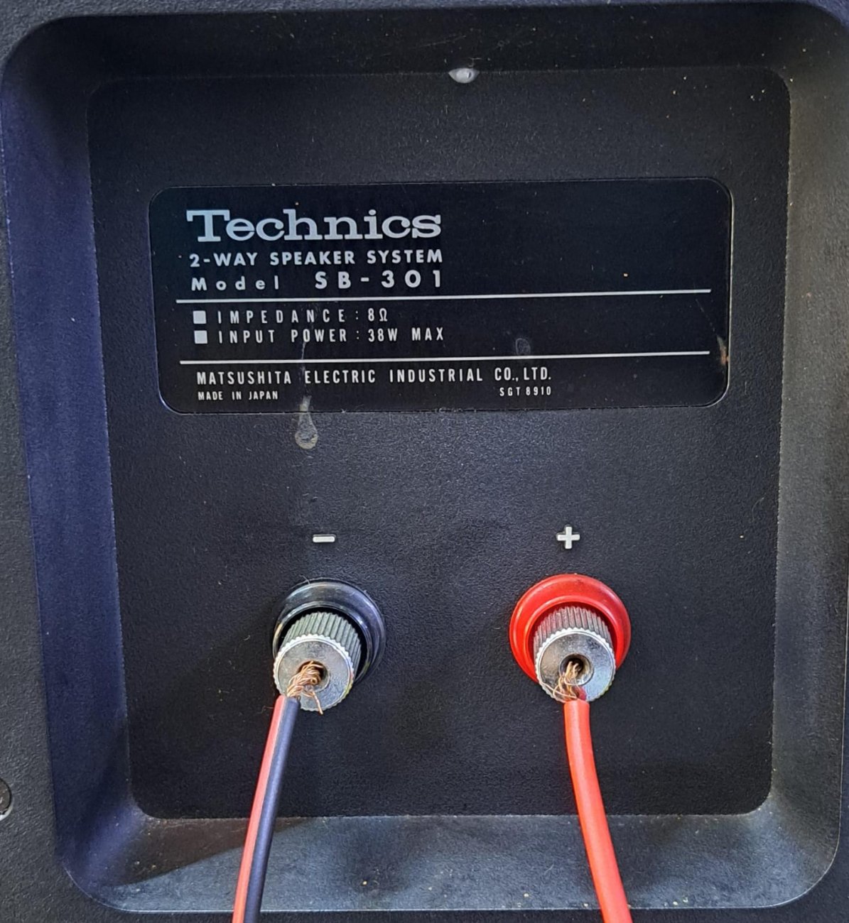 TECHNICS MODELO SB-301