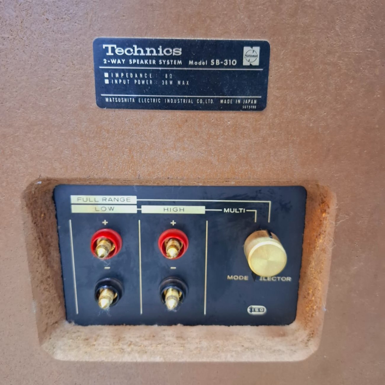 TECHNICS MODELO SB-310