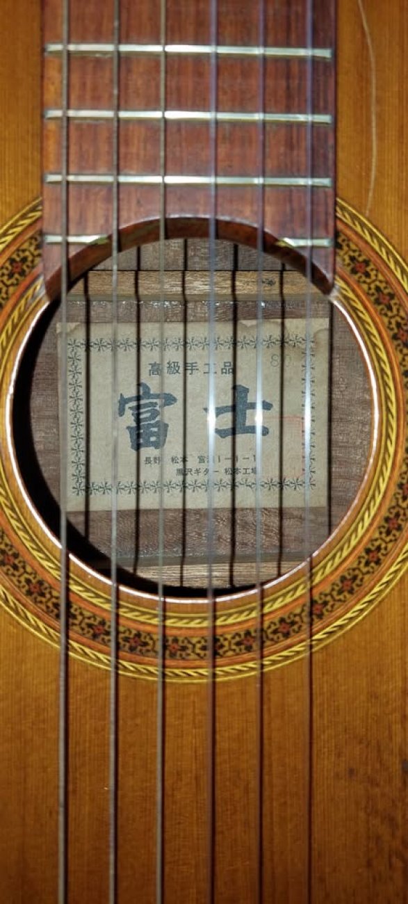 VINTAGE FUJI FABRICA DE GUITARRAS KUROSAWA DE MATSUMOTO