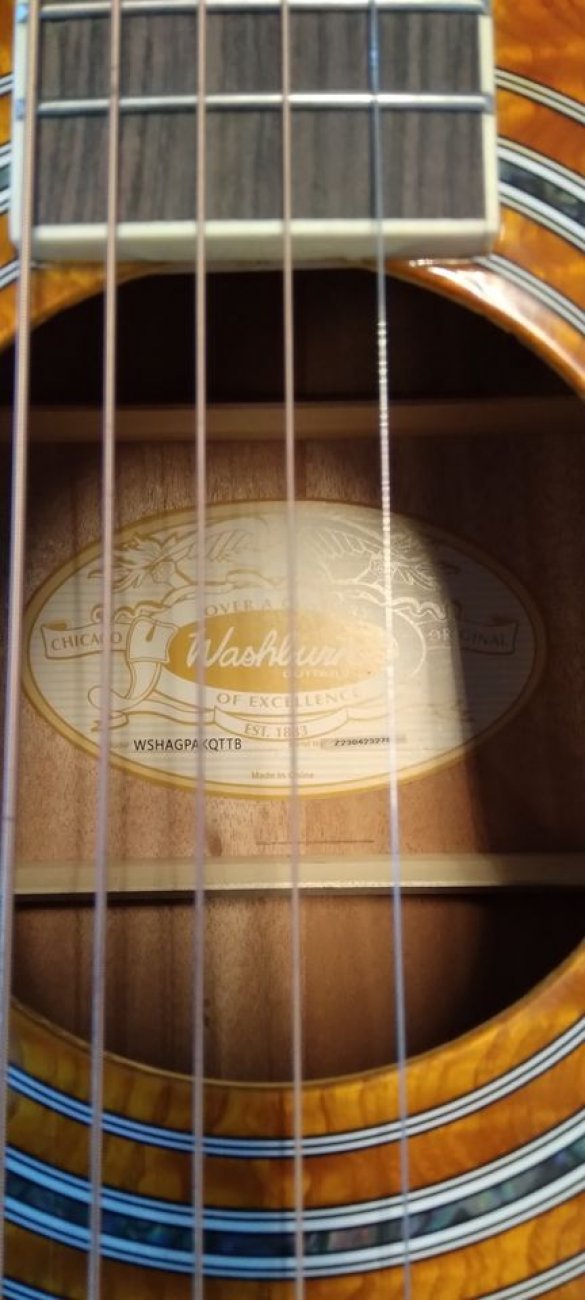 WASHBURN JUMBO MODELO WSHAGPAKQTTB