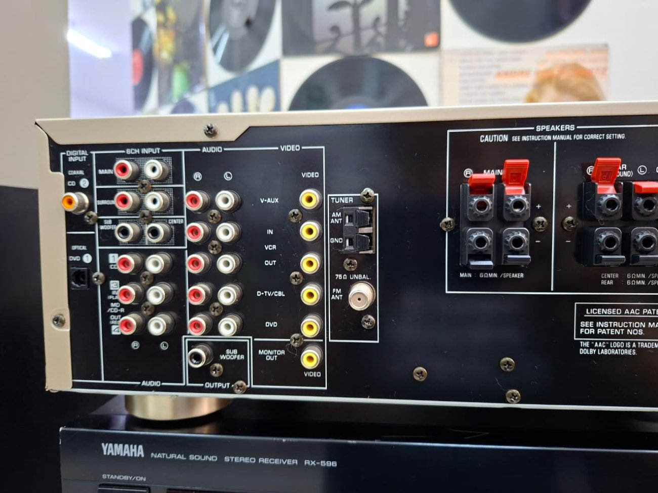 YAMAHA MODELO DSP-AX430