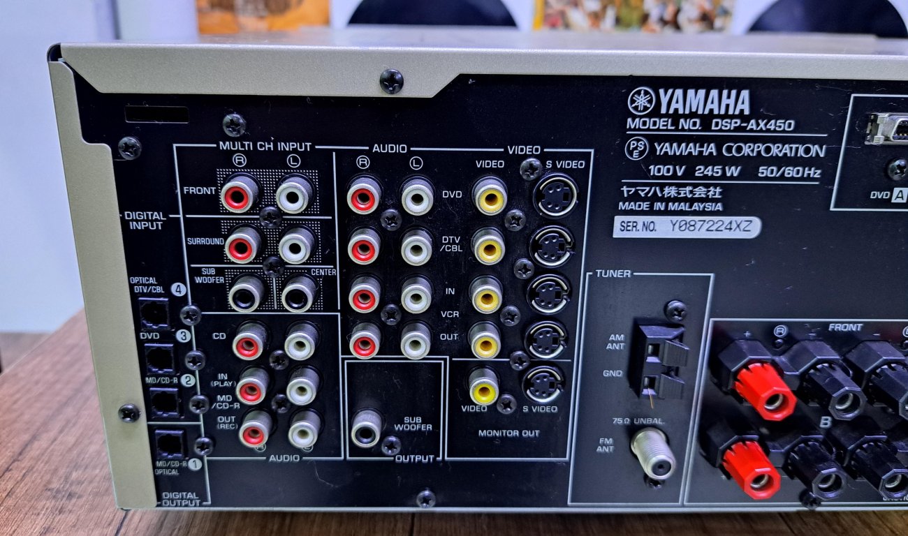 YAMAHA MODELO DSP-AX450