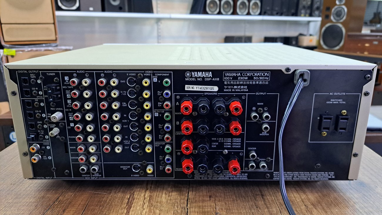 YAMAHA MODELO DSP-AX8