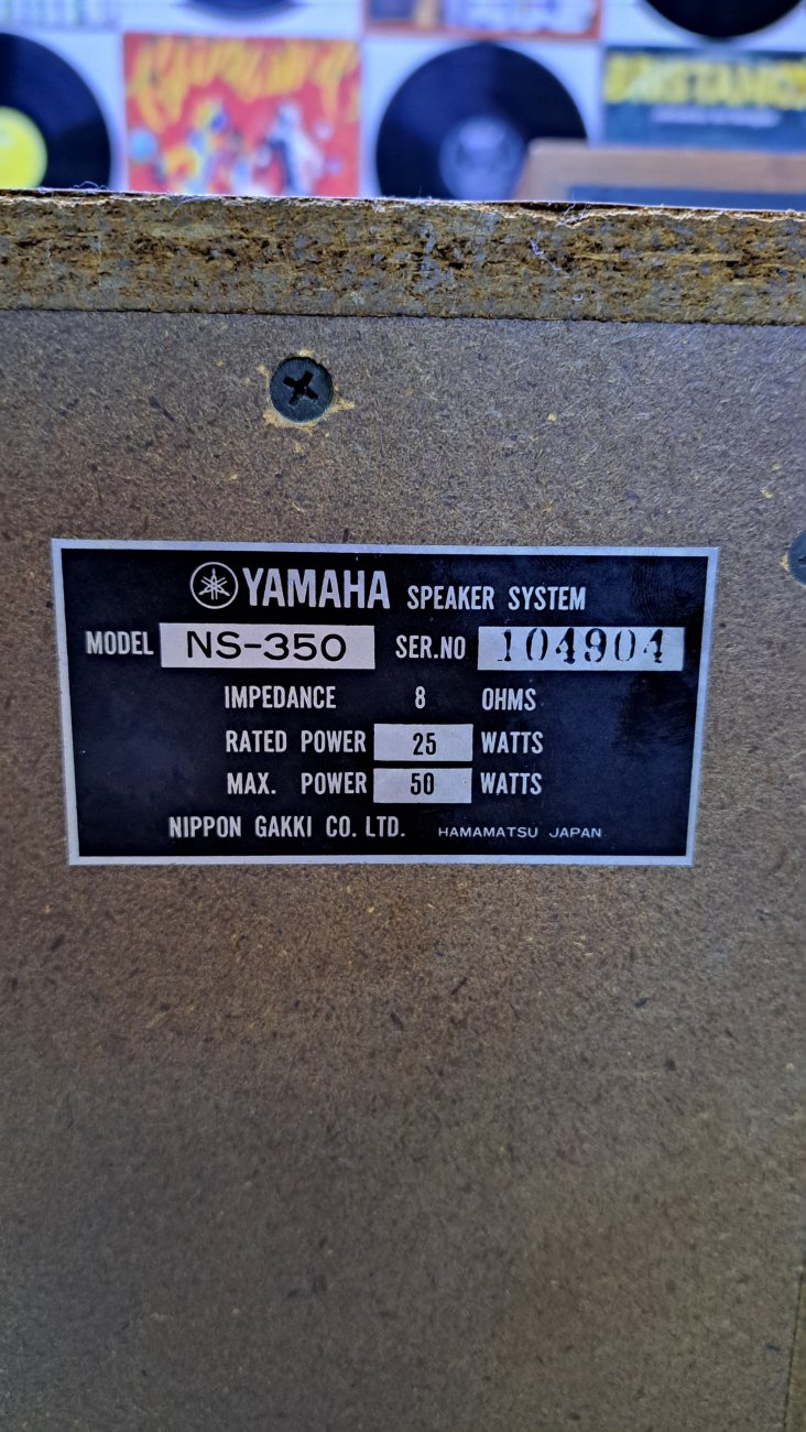 YAMAHA MODELO NS-350 